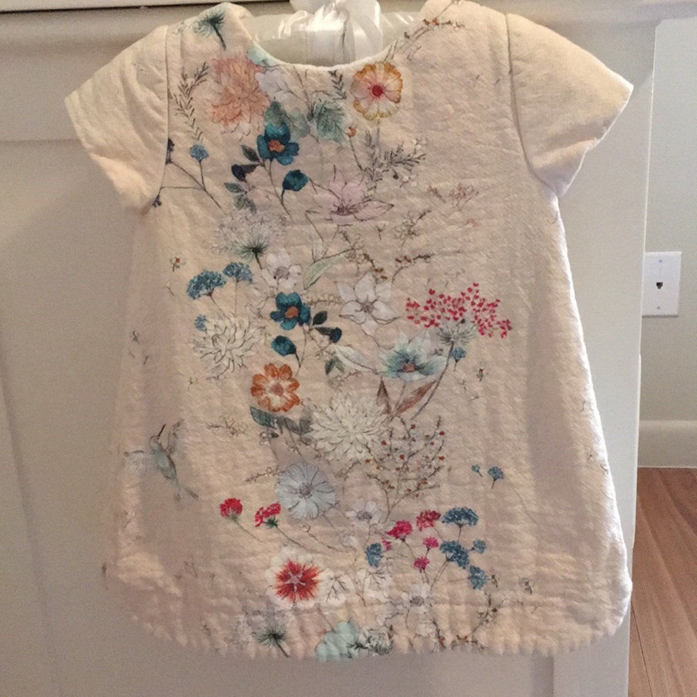 Baby girl enchanting floral dress